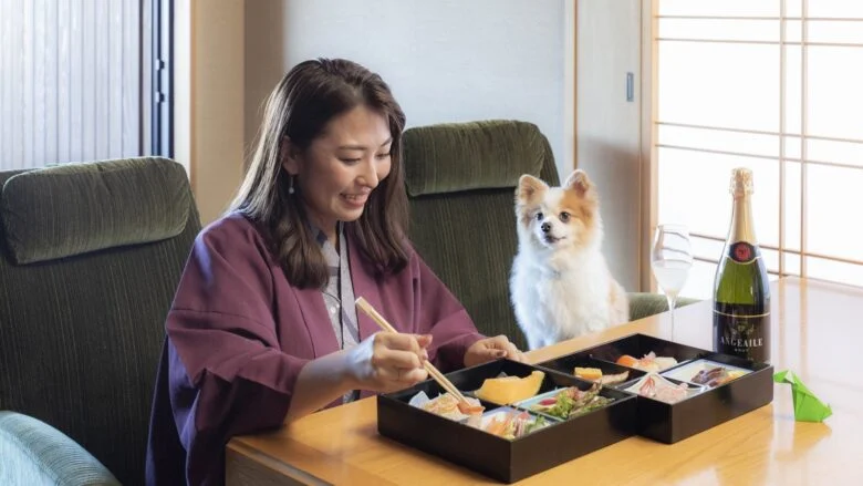 弐号館Dogルーム　お部屋食イメージ